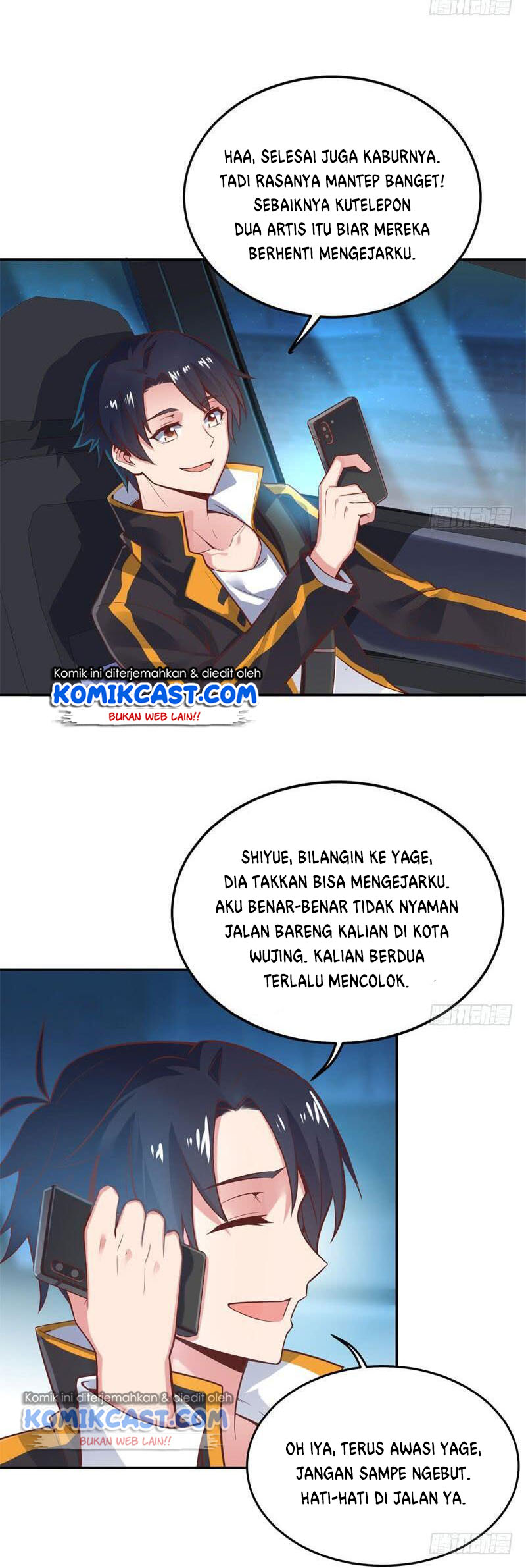 Carrying The Goddess Along Chapter 40 Gambar 8